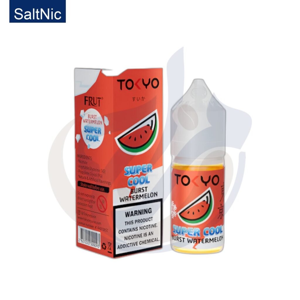 اشتري Tokyo SaltNic Super Cool Burst Watermelon اونلاين – افضل اسعار وافضل شحن