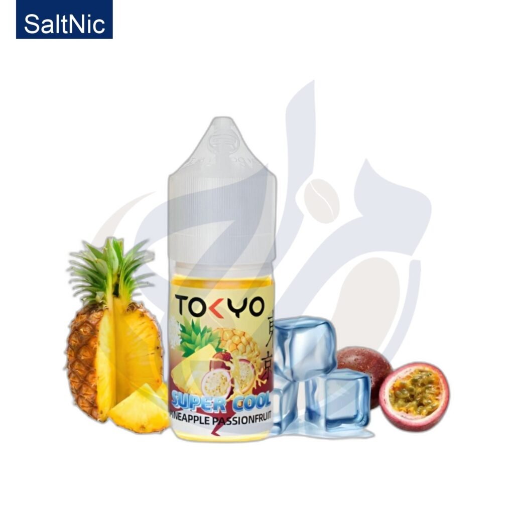 اشتري Tokyo SaltNic Super Cool Pineapple Passionfruit اونلاين – افضل اسعار وافضل شحن