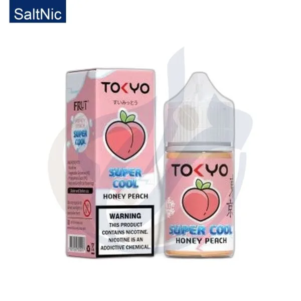 اشتري Tokyo SaltNic Super Cool Honey Peach اونلاين – افضل اسعار وافضل شحن