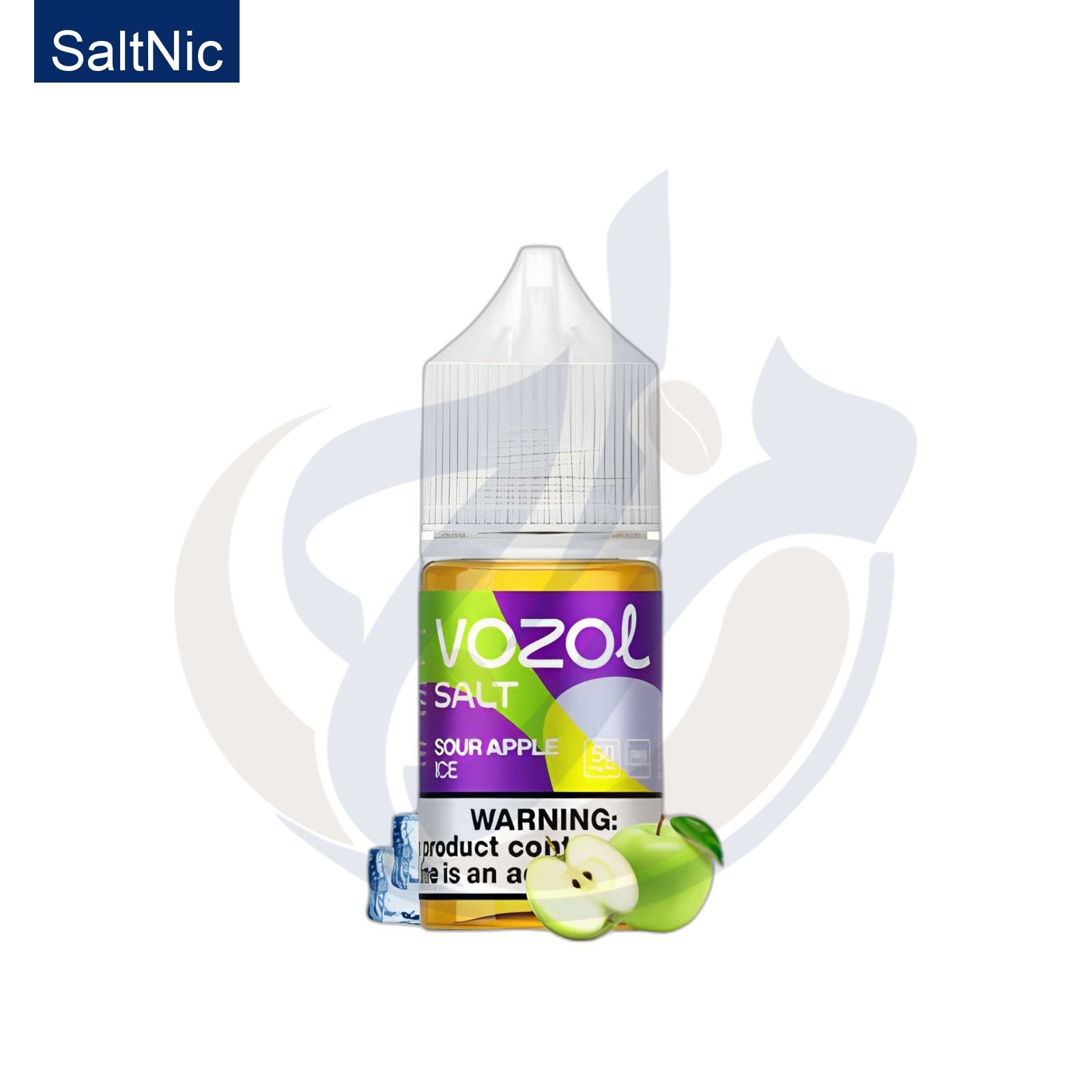 VOZOL SaltNic Sour Apple ice اشتري VOZOL SaltNic Sour Apple ice اونلاين – افضل اسعار وافضل شحن