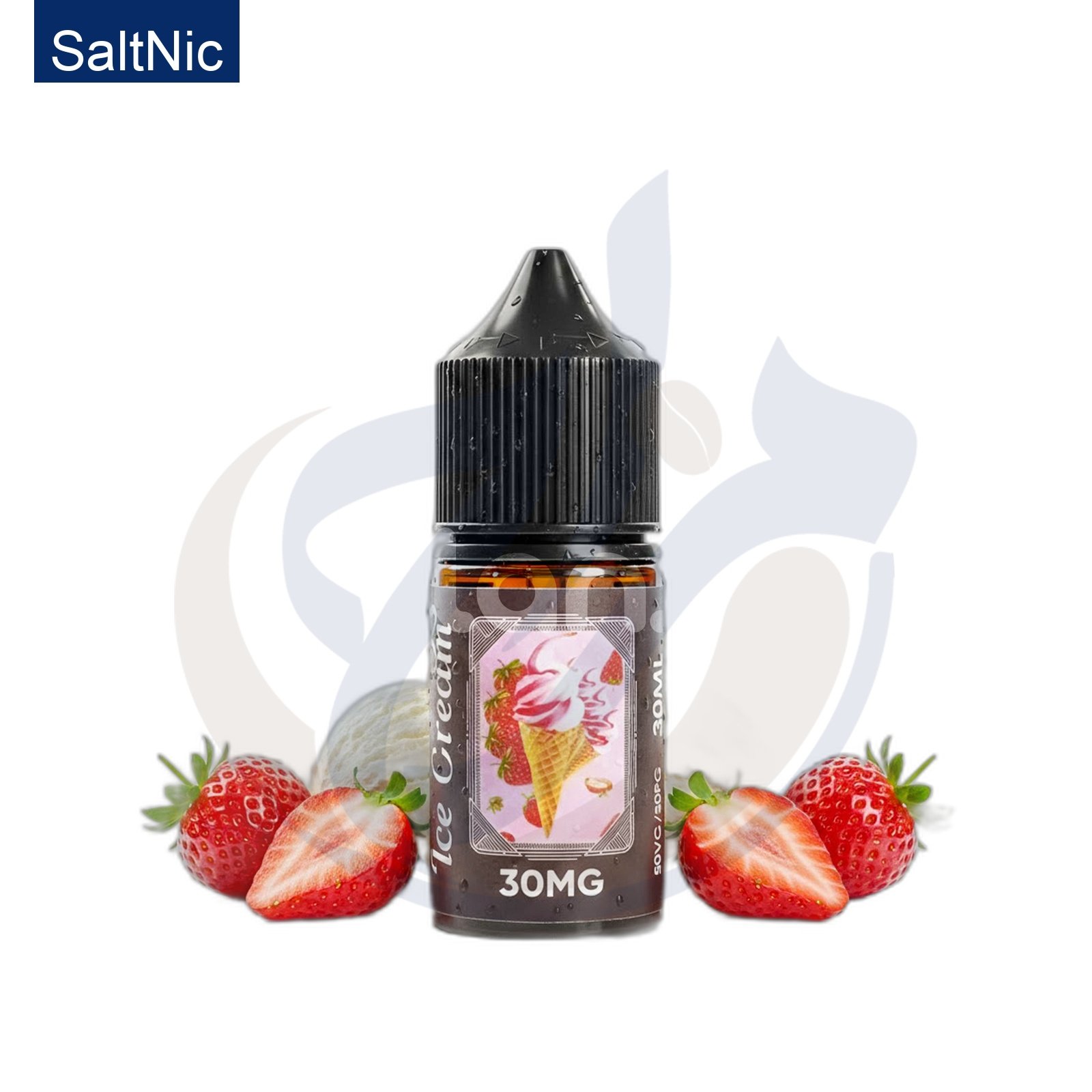 Dollar Blends SaltNic Strawberry Ice Cream اشتري Dollar Blends SaltNic Strawberry Ice Cream اونلاين – افضل اسعار وافضل شحن