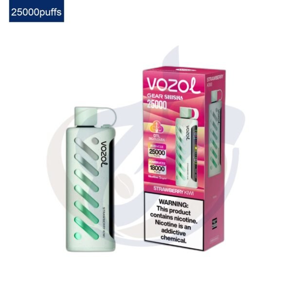 اشتري VOZOL Gear Shisha 25k Strawberry Kiwi disposable اونلاين – افضل اسعار وافضل شحن