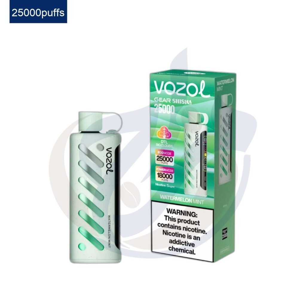 اشتري VOZOL Gear Shisha 25k Watermelon Mint disposable اونلاين – افضل اسعار وافضل شحن