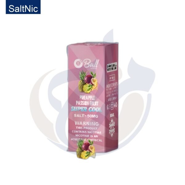 اشتري 8Ball Super Cool SaltNic Pineapple Passion Fruit اونلاين – افضل اسعار وافضل شحن