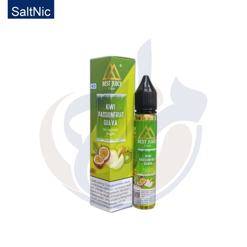 اشتري Best SaltNic Iced Kiwi Passion Fruit Guava اونلاين – افضل اسعار وافضل شحن