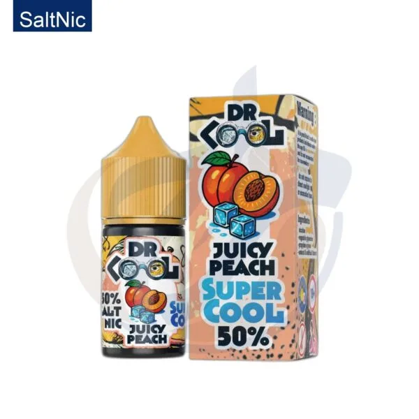 اشتري DR.Cool Super Cool SaltNic Juicy Peach اونلاين – افضل اسعار وافضل شحن