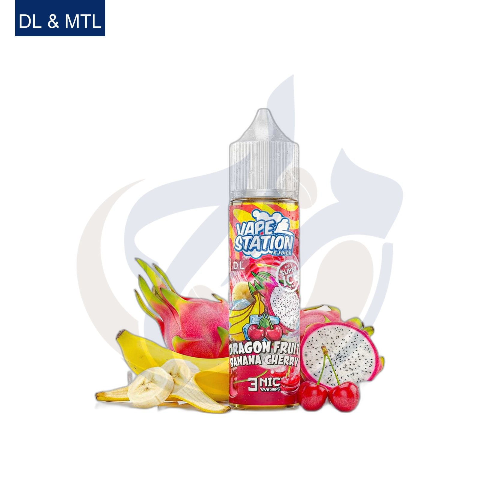 Vape Station Super Cool Dragon Fruit Banana Cherry اشتري Vape Station Super Cool Dragon Fruit Banana Cherry اونلاين – افضل اسعار وافضل شحن