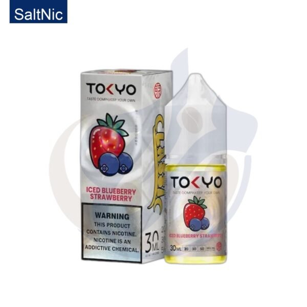 اشتري Tokyo SaltNic Iced Blueberry Strawberry اونلاين – افضل اسعار وافضل شحن