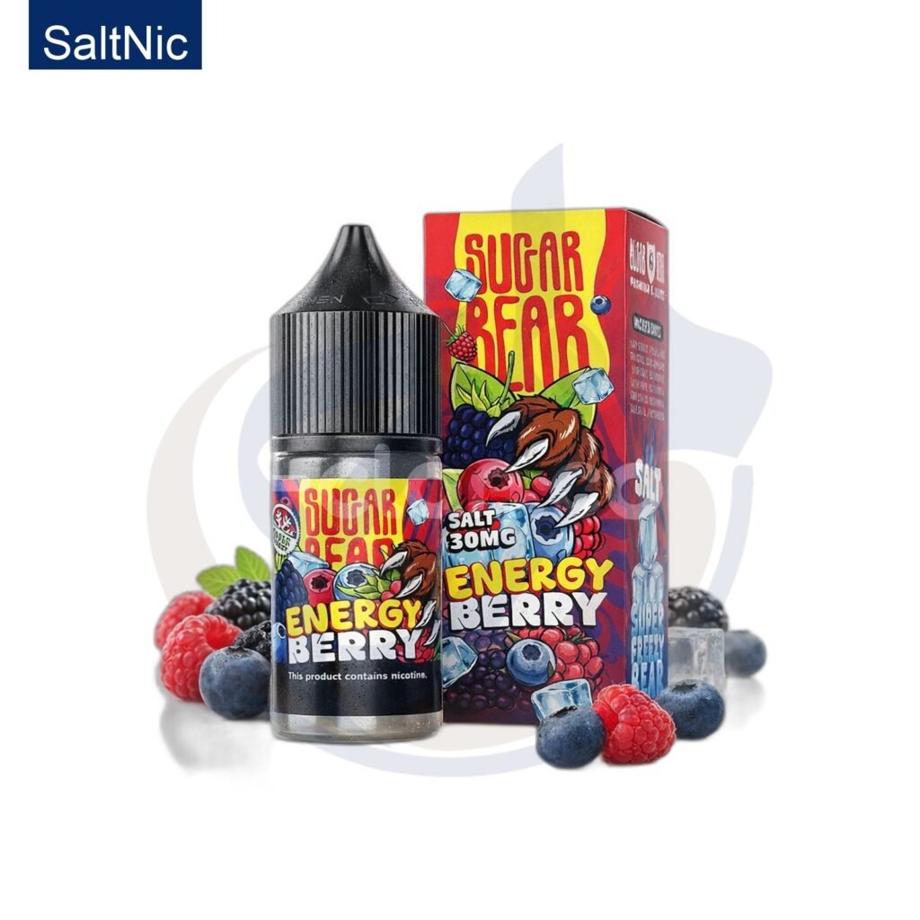 اشتري Sugar Bear SaltNic Super Freezy Energy Berry اونلاين – افضل اسعار وافضل شحن