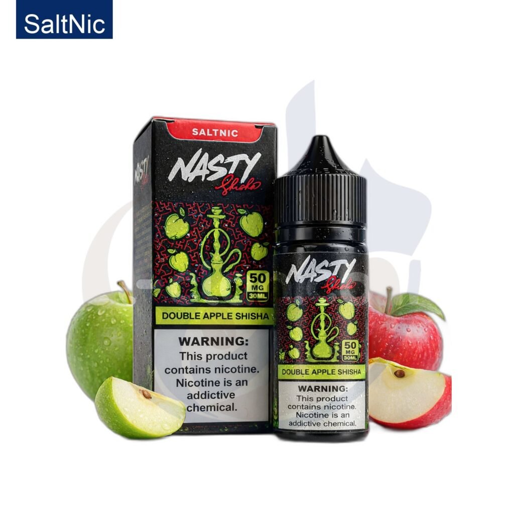 اشتري NASTY Juice SaltNic Double Apple Shisha Ice اونلاين – افضل اسعار وافضل شحن