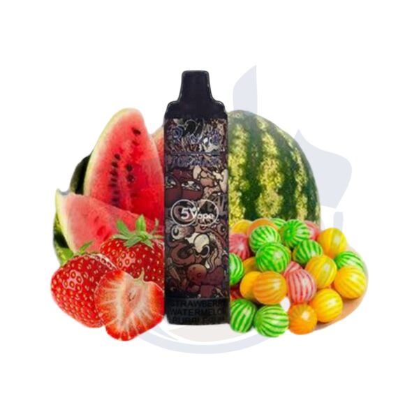 اشتري RandM Dazzle R and M Tornado 6000 Strawberry Watermelon Bubblegum disposable اونلاين – افضل اسعار وافضل شحن