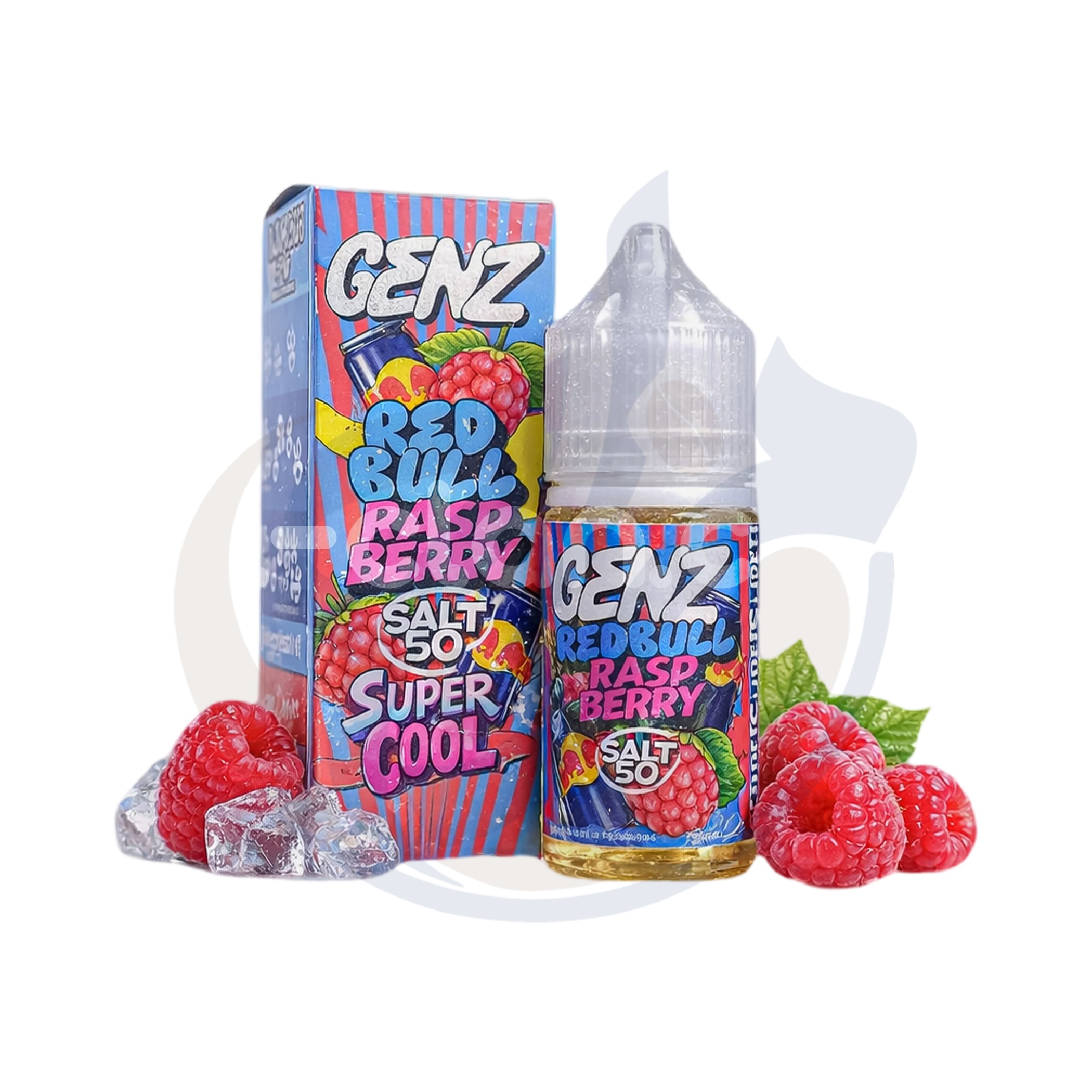 GENZ Super Cool SaltNic Energy Raspberry اشتري GENZ Super Cool SaltNic Energy Raspberry اونلاين – افضل اسعار وافضل شحن