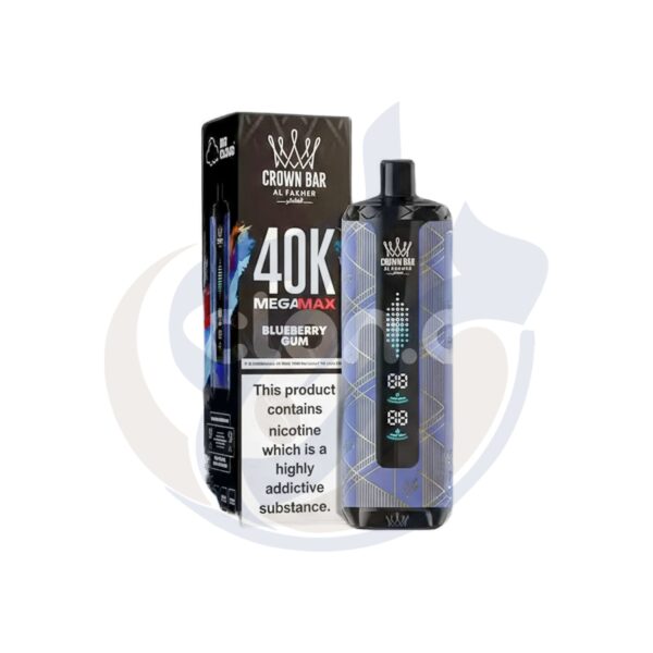 اشتري Al Fakher Mega Max 40k Blueberry Gum Disposable اونلاين – افضل اسعار وافضل شحن