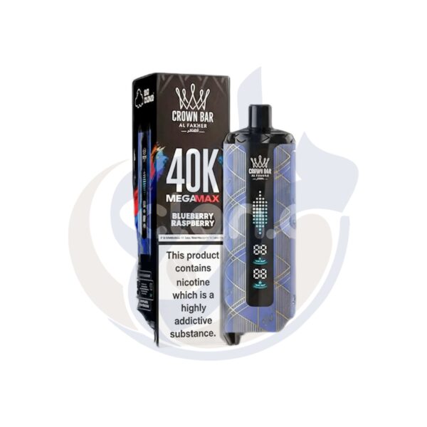 اشتري Al Fakher Mega Max 40k Blueberry Raspberry Disposable اونلاين – افضل اسعار وافضل شحن
