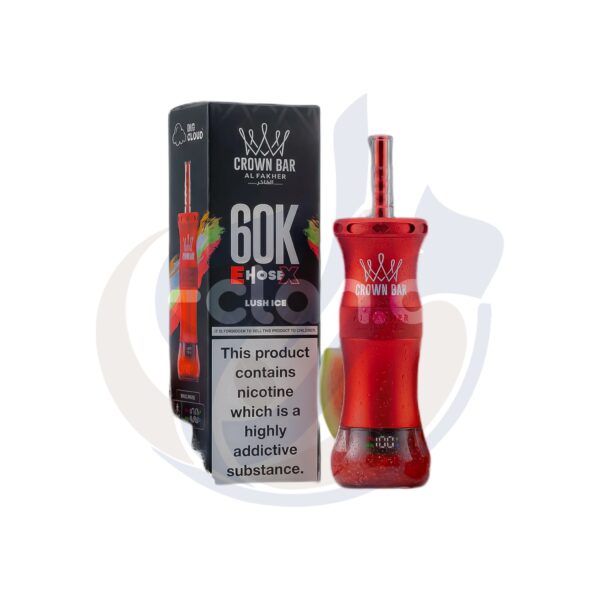 اشتري Al Fakher E Hose 60K Lush Ice Disposable اونلاين – افضل اسعار وافضل شحن