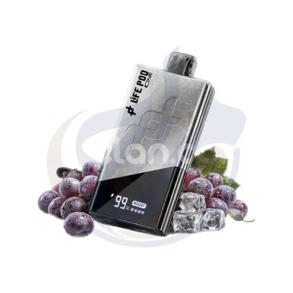 اشتري Life Pod Ice boost 40k Grape Disposable اونلاين – افضل اسعار وافضل شحن