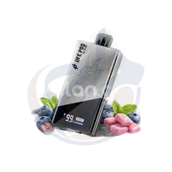 اشتري Life Pod Ice boost 40k Blue Razz Bubblegum Disposable اونلاين – افضل اسعار وافضل شحن