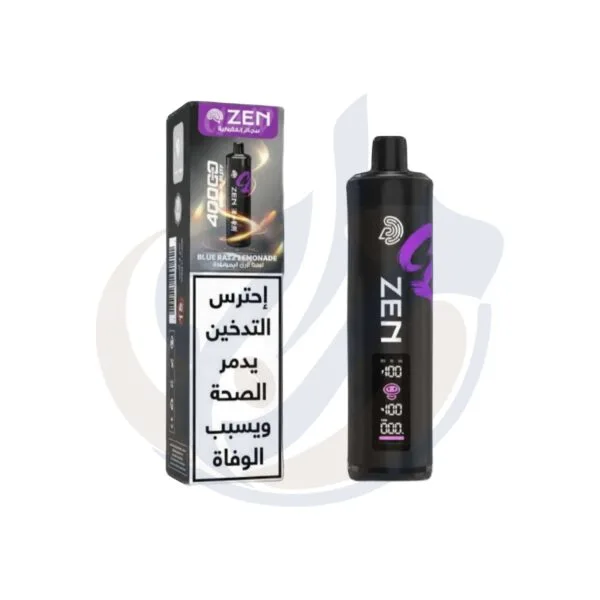 اشتري ZEN Cloud Shisha 40k Blue Razz Lemonade Disposable اونلاين – افضل اسعار وافضل شحن