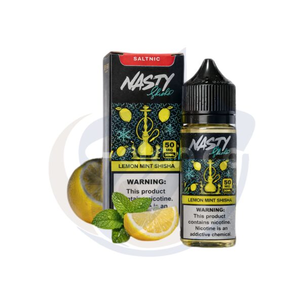 اشتري NASTY Juice SaltNic Lemon Mint Shisha Ice اونلاين – افضل اسعار وافضل شحن