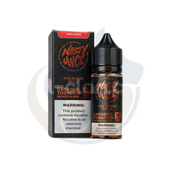 اشتري NASTY Juice SaltNic Tobacco Caramel Bronze Blend Ice اونلاين – افضل اسعار وافضل شحن