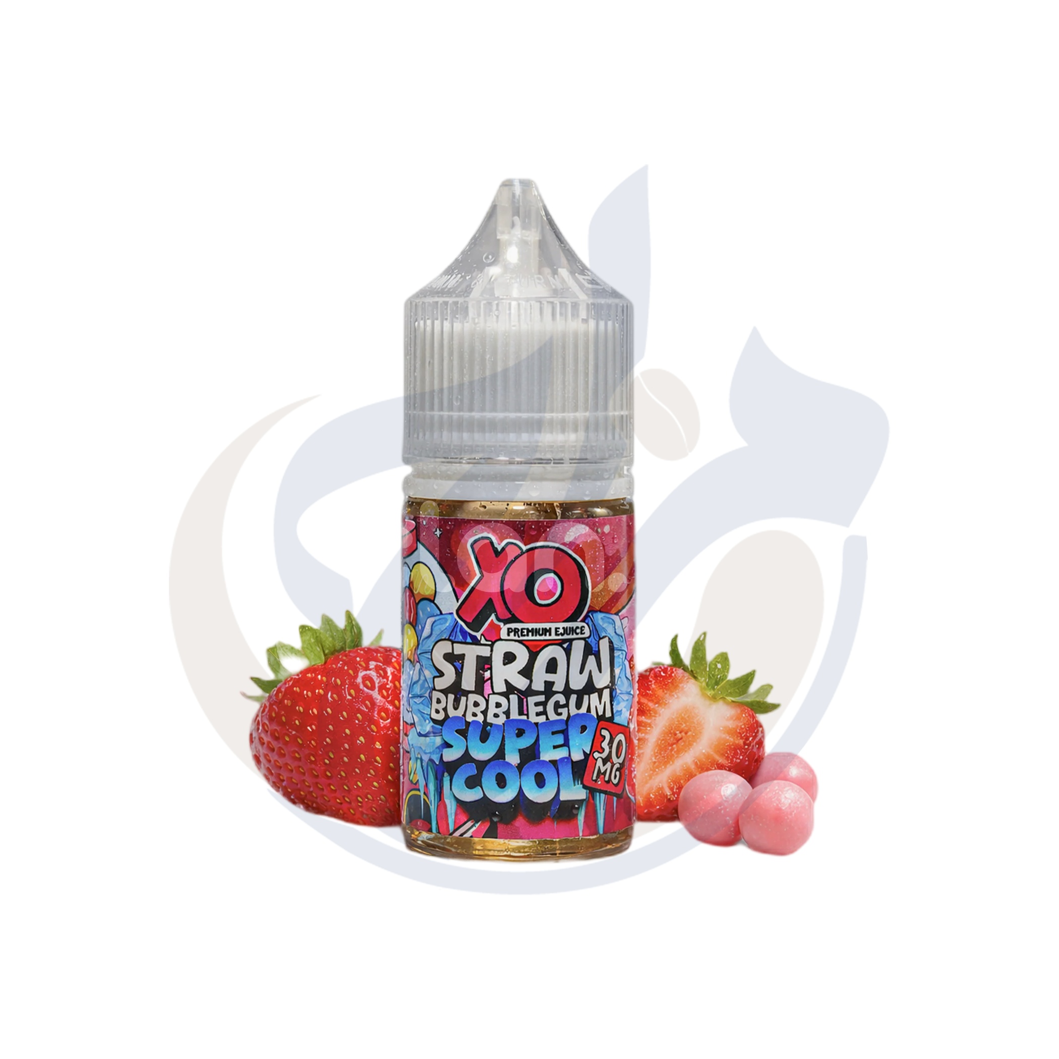 XO Super Cool SaltNic Straw Bubblegum اشتري XO Super Cool SaltNic Straw Bubblegum اونلاين – افضل اسعار وافضل شحن