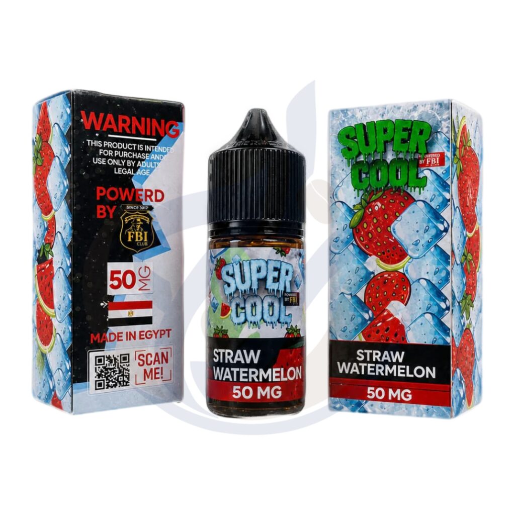 اشتري FBI SaltNic Super Cool Straw Watermeon اونلاين – افضل اسعار وافضل شحن