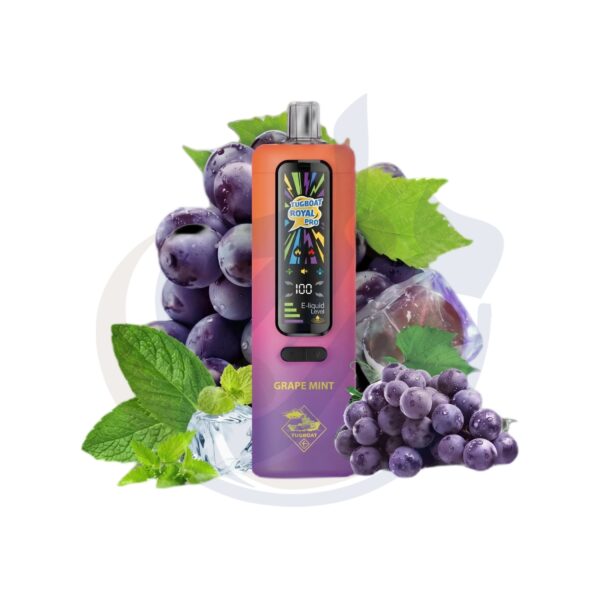 اشتري Tugboat Royal Pro 40K Grape Mint Disposble اونلاين – افضل اسعار وافضل شحن