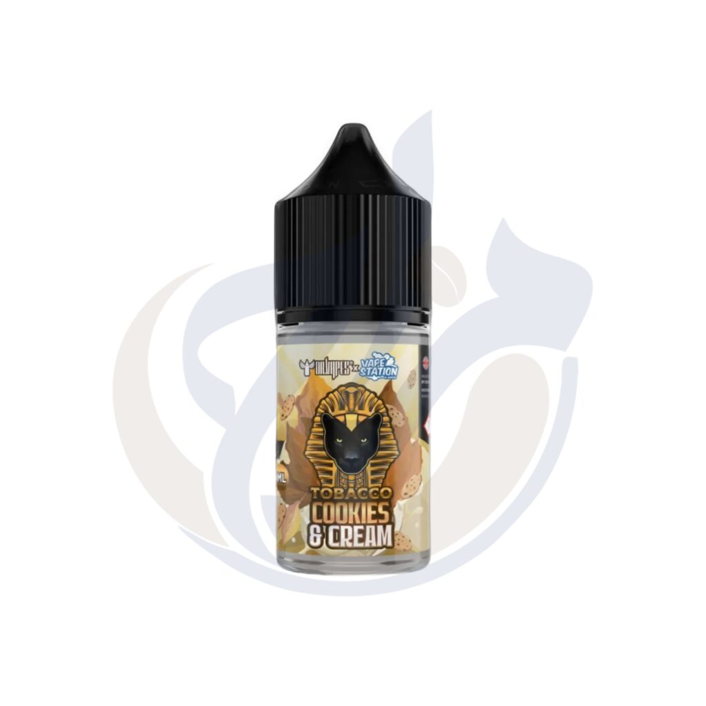 اشتري Vape Station Saltnic Tobacco Cookies Cream اونلاين – افضل اسعار وافضل شحن