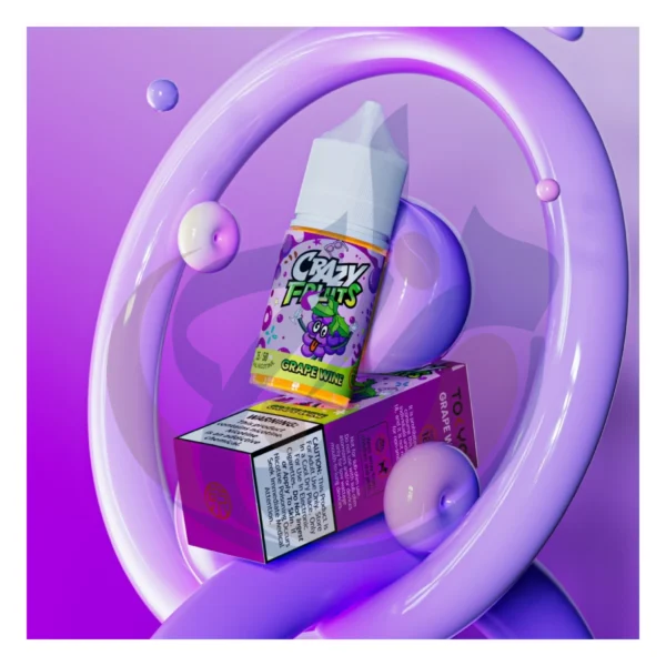 احصل على Tokyo SaltNic Crazy Grape Wine بأفضل سعر في مصر من متجر المزاج