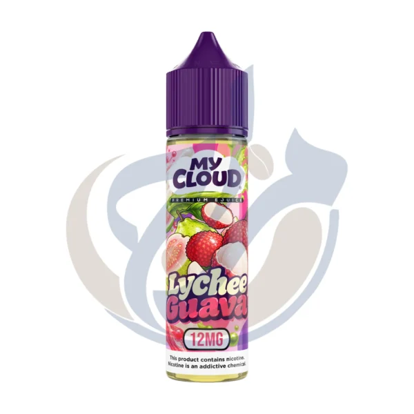 Authentic My Cloud Lychee Guava product photo from El Mazaj Smoke & Vape Egypt