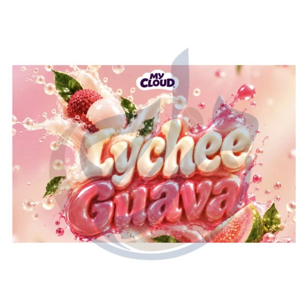 Verified genuine My Cloud SaltNic Lychee Guava presented by El-Mazaj Egypt