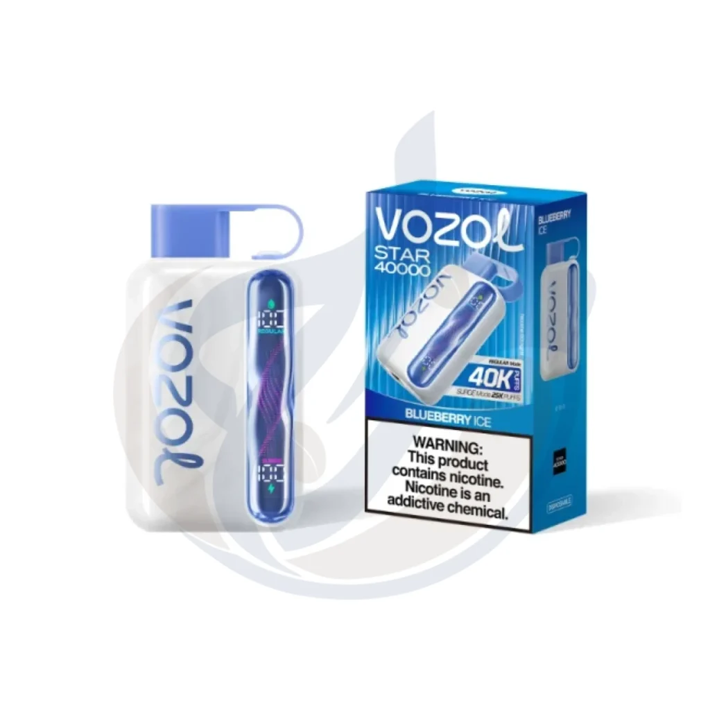 Vozol Star 40K Super Cool Blueberry Ice Disposable - 49175911596251