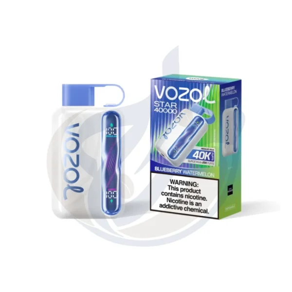 Vozol Star 40K Super Cool Blueberry Watermelon Disposable - 49175956619483