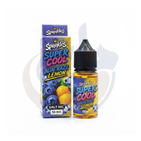 Sprinkles Super Cool Saltnic Blue Razz Lemon deals and original stock at El Mazaj Vape Store