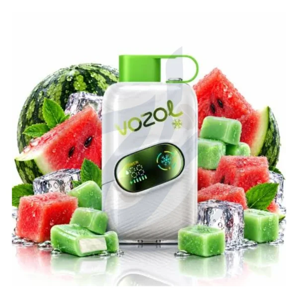 Vozol Star Click 50K Super Cool Watermelon Gum Disposable تشكيلة الفيب الفاخرة من متجر المزاج El Mazaj