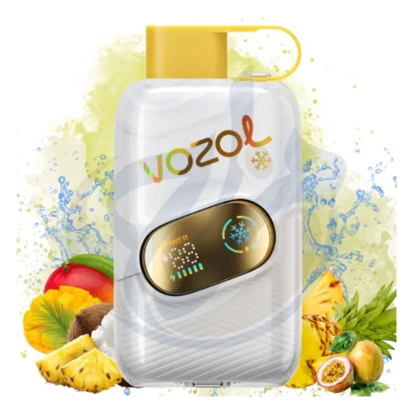 Vozol Star Click 50K Super Cool Tropical Fruit Storm Disposable original product image - El Mazaj Vape Store Egypt