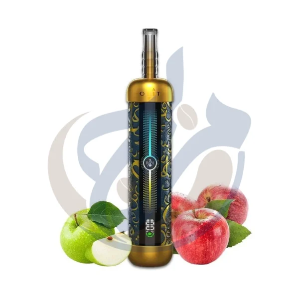 OLIT Hookalit 60K Two Apple Disposable تشكيلة الفيب الفاخرة من متجر المزاج El Mazaj