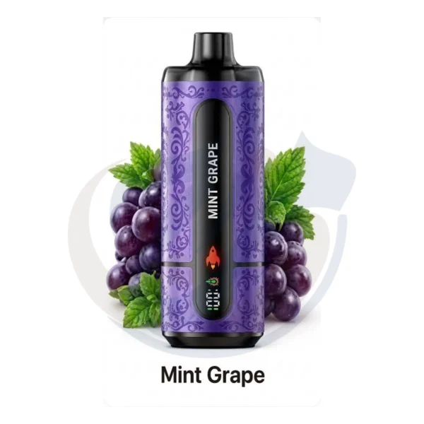 Oukitel Mate Pro Max 60K ⁠⁠Mint Grape Disposable تشكيلة الفيب الفاخرة من متجر المزاج El Mazaj