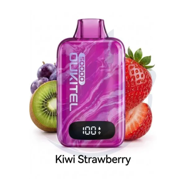 Authentic Oukitel Nova 50K Kiwi Strawberry Disposable product photo from El Mazaj Smoke & Vape Egypt
