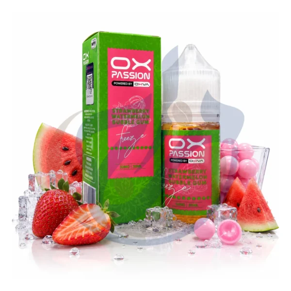 صورة منتج OX Passion SaltNic Super Cool Fruity Bubble Gum عالية الدقة من متجر المزاج ستور مصر