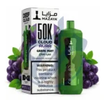 Mazaya Cloud Aura 50K Grape Mint Disposable deals and original stock at El Mazaj Vape Store