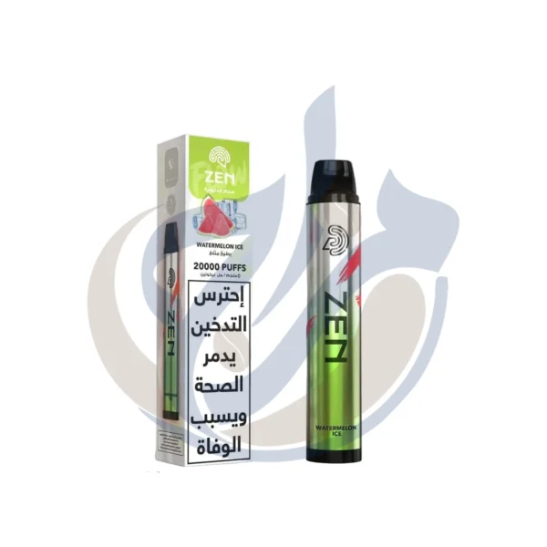صورة منتج ZEN Pure 20k Watermelon Ice Disposable عالية الدقة من متجر المزاج ستور مصر
