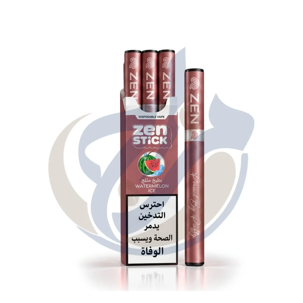 صورة منتج ZEN Stick (3pcs) Watermelon Ice Disposable عالية الدقة من متجر المزاج ستور مصر