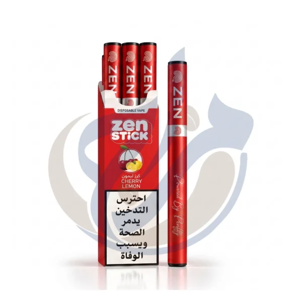 ZEN Stick (3pcs) Cherry Lemon Disposable original product image - El Mazaj Vape Store Egypt