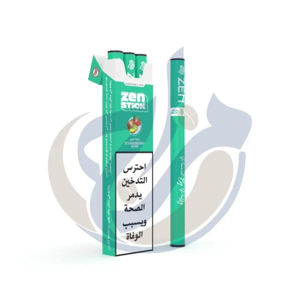 شراء ZEN Stick (3pcs) Strawberry Kiwi Disposable Disposable أونلاين بضمان الأصالة من متجر المزاج El Mazaj Egypt