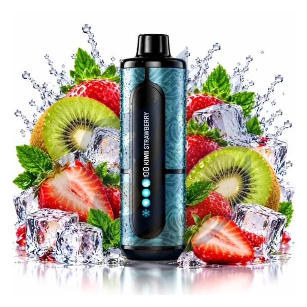 Official verified Oukitel Mate Ice 60K Kiwi Strawberry Disposable at El Mazaj Vape Shop Egypt