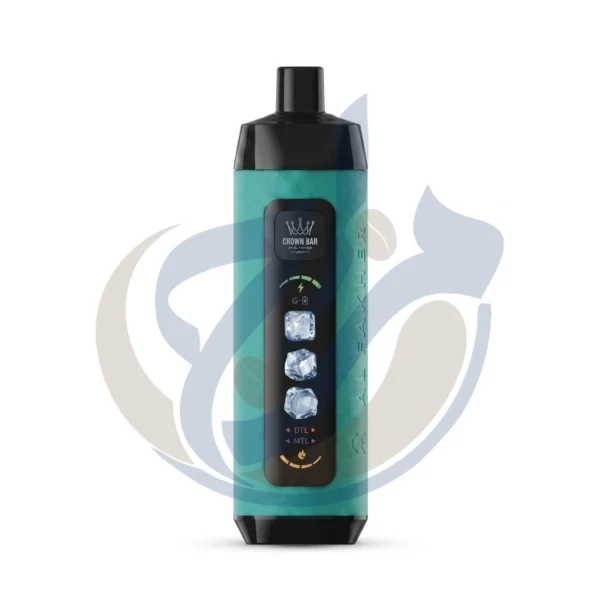 Crown Bar Alfakher Ice Adjust 25K Lemon Lime Disposable original product image - El Mazaj Vape Store Egypt