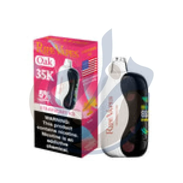 Authentic Ripe Vapes Oak 35k Strawberry Ice Disposable product photo from El Mazaj Smoke & Vape Egypt