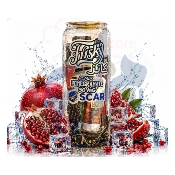Frisky SaltNic Remix Cans Pomegrante أصلي من متجر المزاج أصل الفيب في مصر