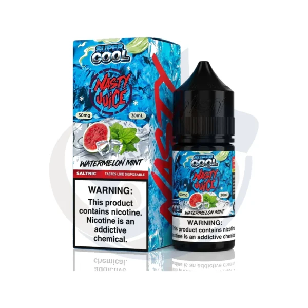 Authentic Nasty Juice Super Cool SaltNic Watermelon Mint product photo from El Mazaj Smoke & Vape Egypt